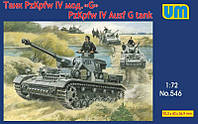 Сборная модель (1:72) Немецкий танк Panzer IV Ausf G