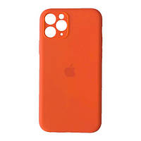 Чохол накладка бампер для Apple iPhone 11 Pro Айфон (5,8 дюймів) Silicone Case Колір kumquat Full Camera