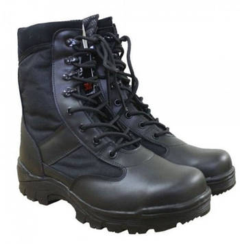Черевики тактични Mil-Tec securitu stiefel    12837000  Black PeremogaUA - 42