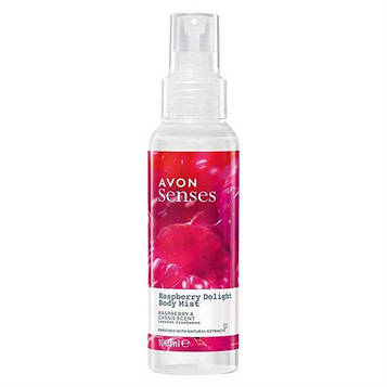 Лосьйон-спрей для тіла Avon Naturals Малина-чорна смородина 100 мл