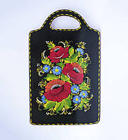 Дошка дерев'яна з Петриківським розписом максі Гранд Презент М-5