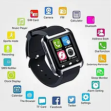 Смартгодинник Smart Watch U80 Фітнес смарт-годинник Розумний годинник браслети, фото 3