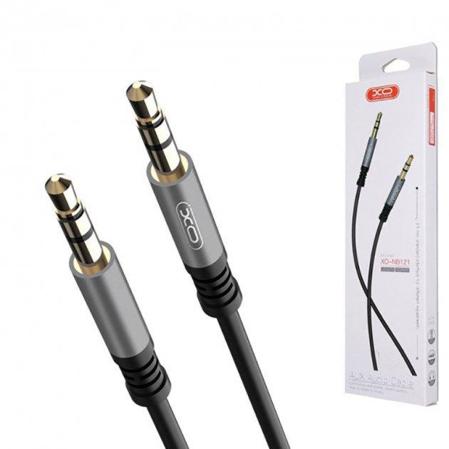 Кабель аудіо AUX XO NB121 audio cable 3.5 mm jack