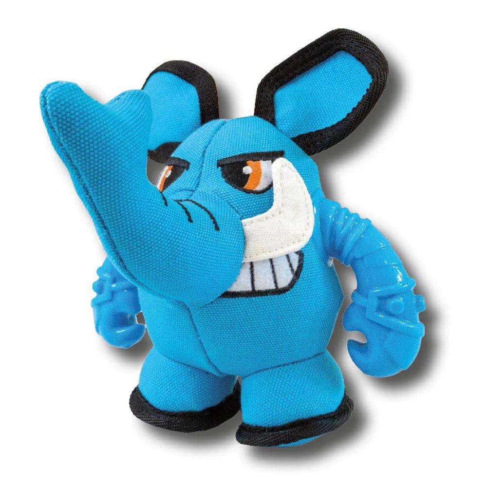 Надміцна іграшка для собак плюшевий слон із пищалкою Croci Warriors Phant 18*12*12 см