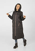 Зимовий пуховік жіноче пальто стегане тїнсулейт  розміру 46,48,50,52,54,56,58,