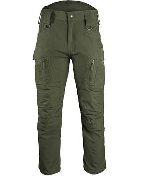 Штани softshell Mil-tec assault  зимові водонепроникні 11380012 олива