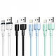 Кабель Data Cable XO NB208 Liquid Silicone Lightning 1m, Білий, фото 5