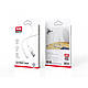 Кабель Data Cable XO NB208 Liquid Silicone Lightning 1m, Білий, фото 7