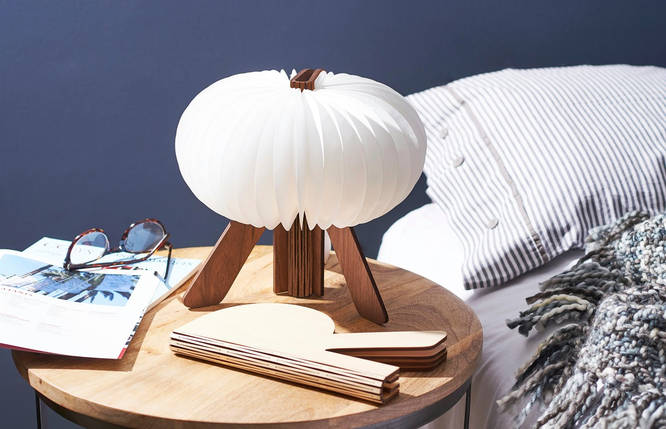 Світильник Gingko R Space Lamp G002WT горіх, фото 3