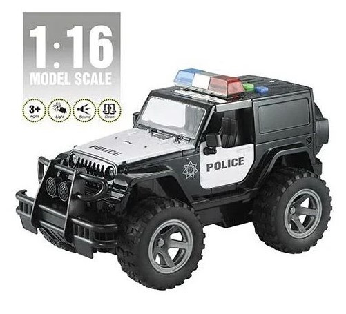 Поліцейський джип зі світлом і звуком