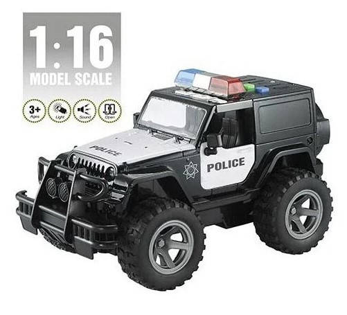 Поліцейський джип зі світлом і звуком, фото 1