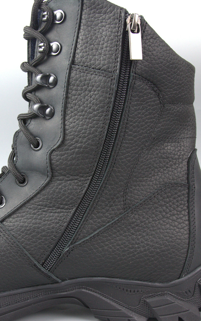 Зимние тактические берцы больших размеров военные кожа натуральный мех черные Rosso Avangard Himerua BS 1684440970 Зимние тактические берцы больших размеров военные кожа натуральный мех черные Rosso Avangard Himerua BS 1684440970