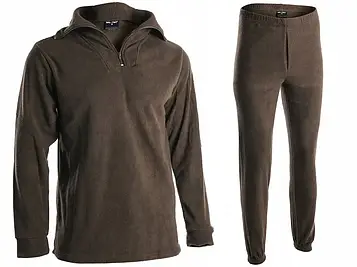 Термобілизна тактична на флісі Mil-Tec od Thermoflece undermoflece  with zipper  11220001 Олива S