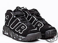 Мужские кроссовки Nike Air More Uptempo Black/White 414962-002