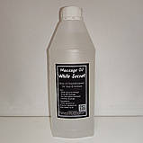 Масажна олія нейтральна "White Secret" 1 літр в бутлі з кришкою (очищене мінеральне медичне масло без запаху), фото 3
