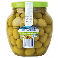 Оливки грецькі Eridanos, Pitted Green Olives in brine, зелені без кісточки, 1700 мл.