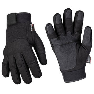 Рукавички зимові з мембраною Чорні Gloves Winter Thinsulate Mil-tec 12520802 PeremogaUA