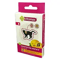 Краплі Vitomax протипаразитарні на холку проти бліх та кліщів для кішок (1шт)