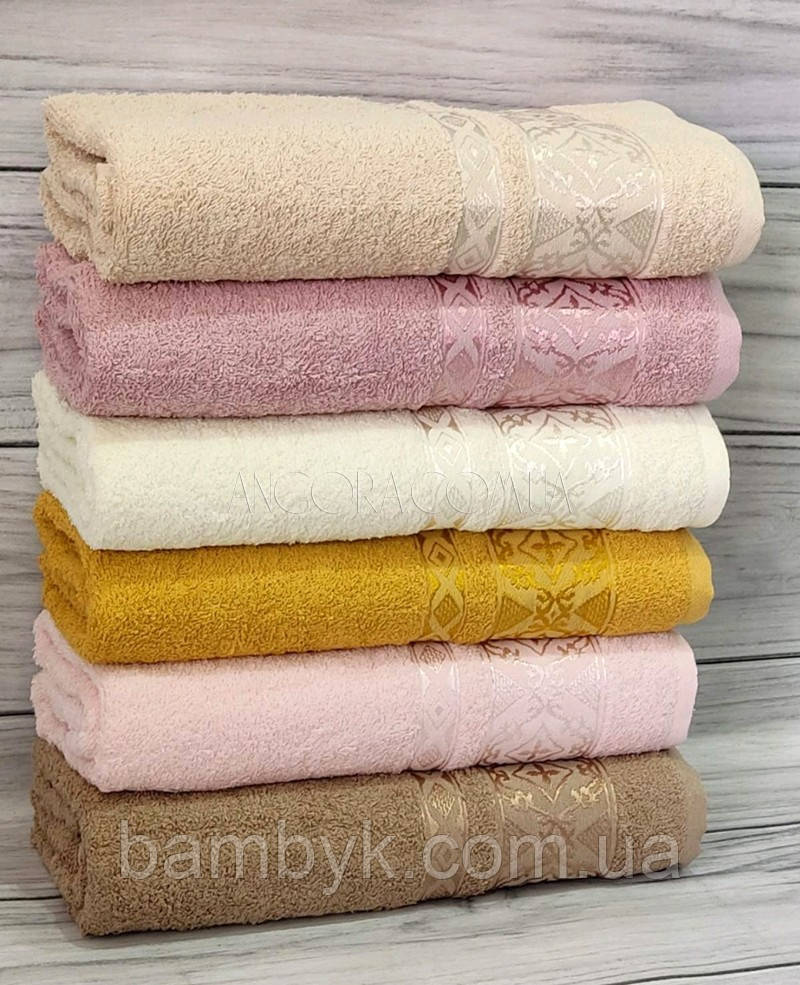 Набір Рушникiв Для Ванної MA&ME Бавовняна Махра 6-шт Туреччина 70x140, фото 1