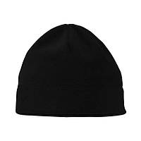 Шапка тактическая флисовая для армии и зсу черная, Армейская теплая зимняя шапка черного цвета