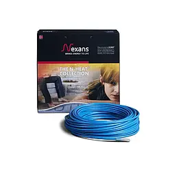 Нагрівальний кабель Nexans TXLP/2R 200 Вт (1,2-1,5 м2) тепла підлога під плитку електрична