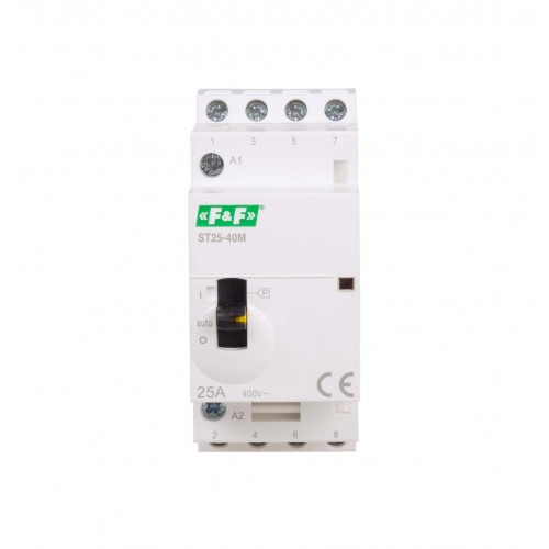 Контактор ST25-40-M, 4NO, 25А F&F