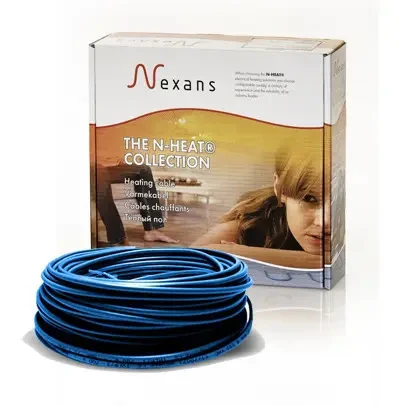 Тепла підлога (одножильний кабель) для сніготанення Nexans TXLP/1 380 Вт (1,0-1,4 кв.м)