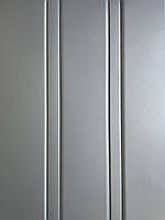 Рейкова алюмінієва стеля Allux срібло металік комплект 180 см х 200 см