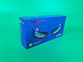 Рукавиці Нітрил Синій (100 шт.) S "CARE 365" (1 пачка)
