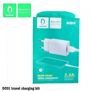 Мережевий зарядний пристрій для Denmen DC01V Micro 1USB 2.4A