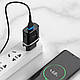 Мережевий зарядний пристрій Hoco C12Q 1 USB Smart QC 3.0 18 W Швидке заряджання, Білій, фото 3