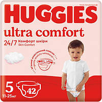 Подгузники Huggies Ultra Comfort 5 (11 - 25 кг) 42 шт Jumbo Pack