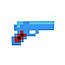 Іграшка Пістолет Minecraft алмазний Майнкрафт, фото 2