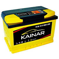Аккумулятор 75Ah-12v KAINAR (Кайнар) Standart+ (278x175x190),R,EN690 R+правый