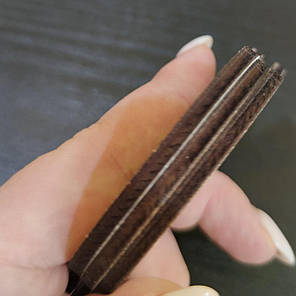 Дерев'яна заготовка магніт "Пташка" 4,5 х 8 см. для декупажу під декорування. для розпису, фото 3