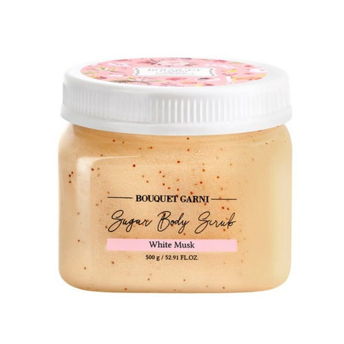 Bouquet Garni White Musk Sugar Body Scrub Скраб для тіла з білим мускусом, 500 г