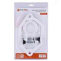 Ремкомплект для компакта K KK POL монтажный набор AKC/521 прокладка между бачком и унитазом с креплением