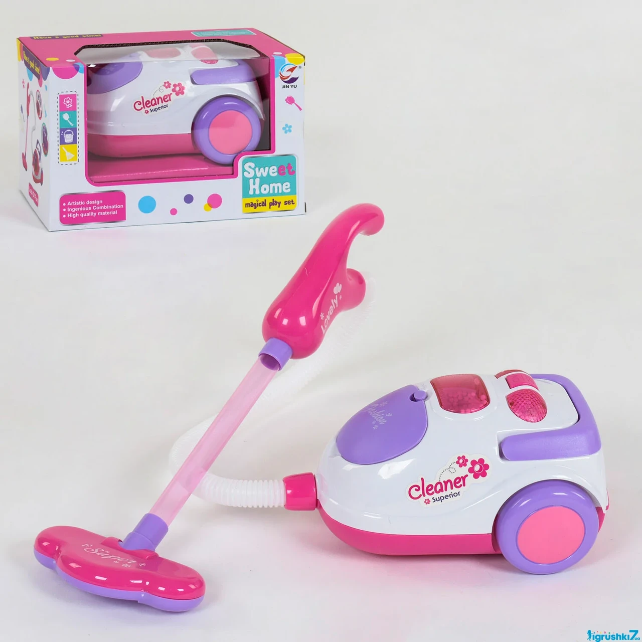 Пилосос A 5939 (48/2) світло, звук, в коробці