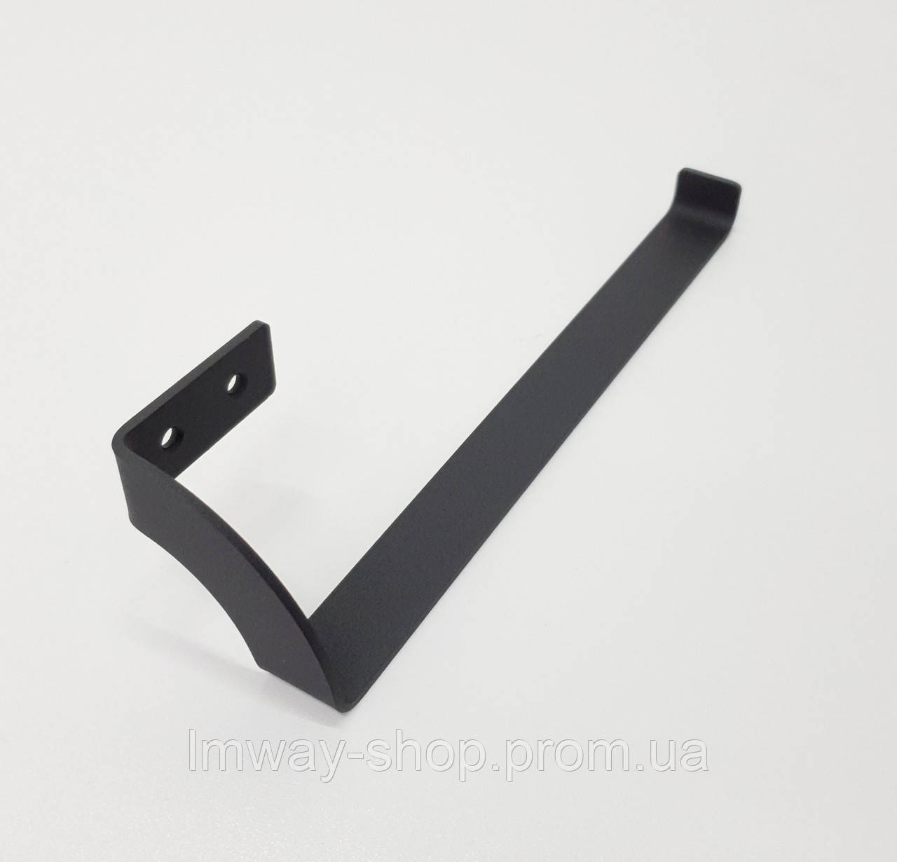 Тримач для паперових рушників металевий ЛОФТ DP002-LMW Чорний