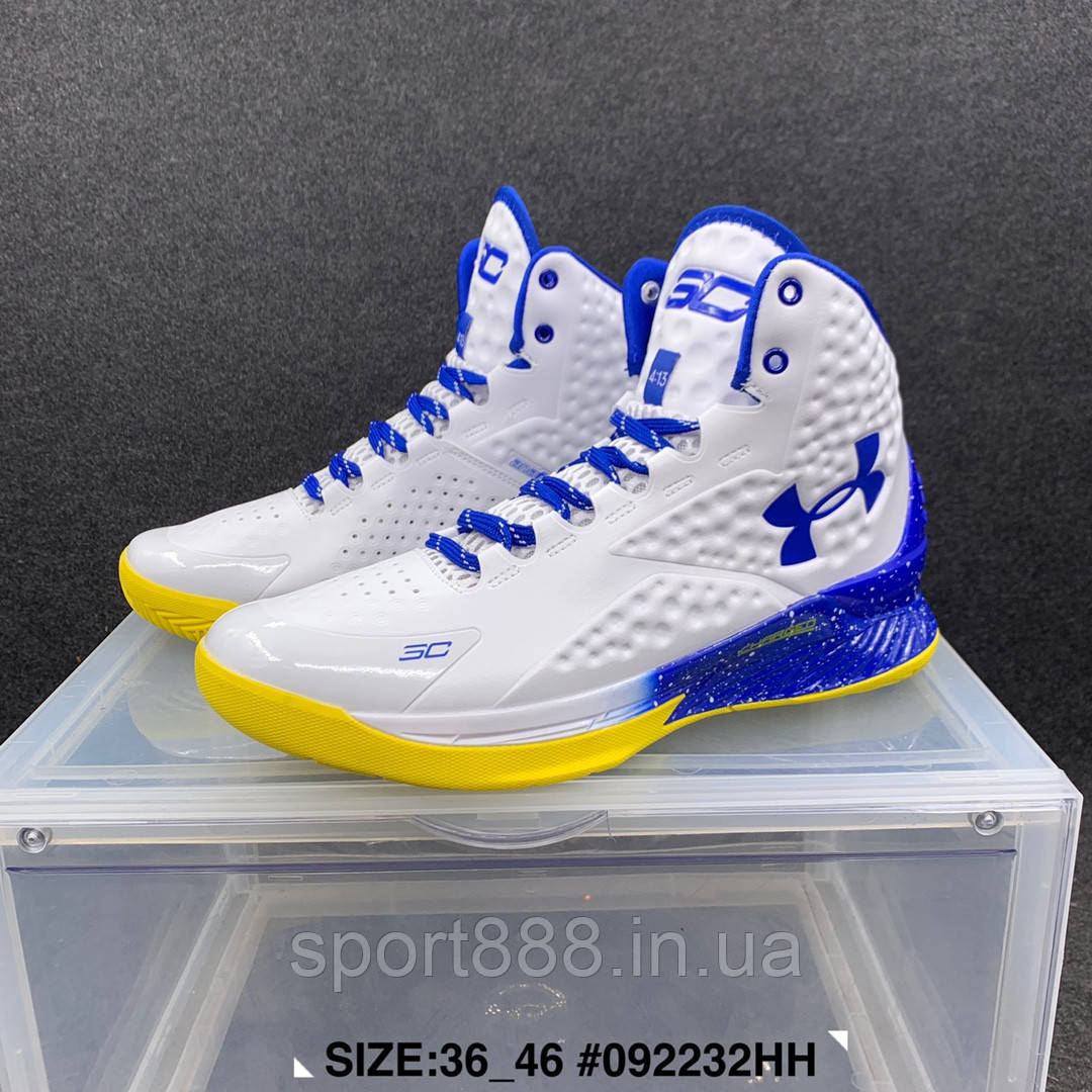 Eur36-46 кросівки Under Armour Curry 1 Dub Nation баскетбольні чоловічі жіночі Каррі