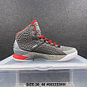 Eur36-46 кросівки Under Armour Curry 1 One Grey Red баскетбольні чоловічі Карі, фото 5