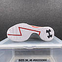 Eur36-46 кросівки Under Armour Curry 1 One Grey Red баскетбольні чоловічі Карі, фото 7