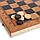 Набір шашки, шашки, нарди 3 в 1 дерев'яні S3830 (дошка 34x34 см), фото 3
