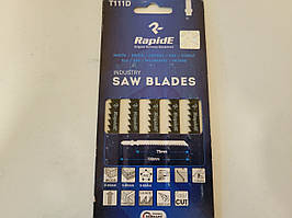 Пилка для електролобзику для дерева rapiDe Т 111C (5 шт.)