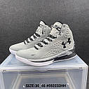 Eur36-46 кросівки Under Armour Curry 1 Black History Month сірі баскетбольні чоловічі Карі, фото 11