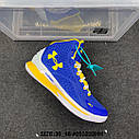 Eur36-46 кросівки Under Armour Curry 1 Dub Narion сині баскетбольні чоловічі Карі, фото 10