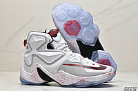 Eur40-46 Кроссовки высокие Nike LeBron 13 Friday the 13th мужские баскетбольные