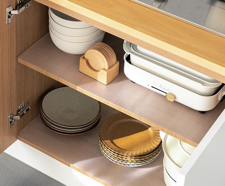 Килимок для полиць і ящиків 150х60 см EVA вологостійкий Антиковзка захисна плівка Прозора, фото 1