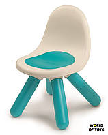 Стілець дитячий Smoby, зі спинкою, блакитний, 33x33x50 см, 18 міс.+ | 880104