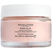 Маска с розовой глиной для детокса кожи Revolution Skincare London Pink Clay Detoxifying Face Mask 50 мл